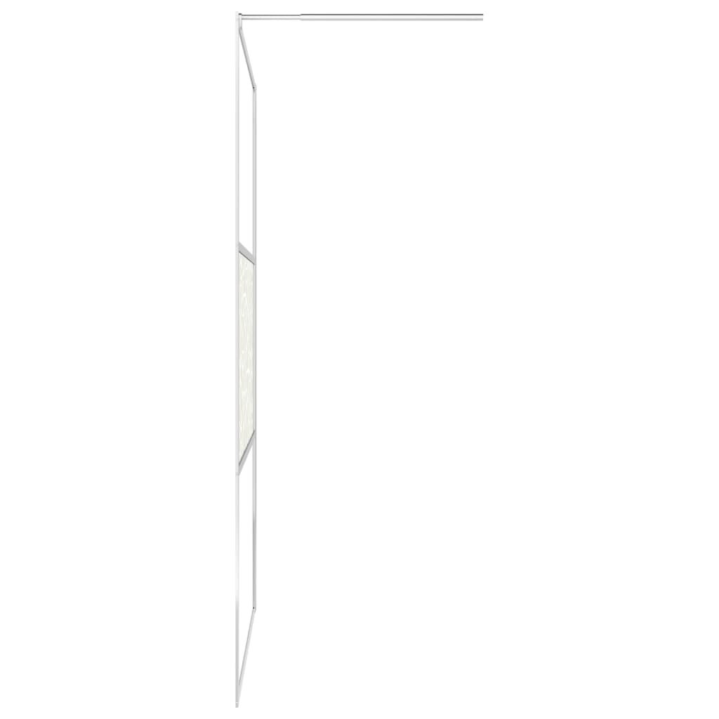vidaXL Paroi de douche à l'italienne à verre ESG pierre 90x195 cm
