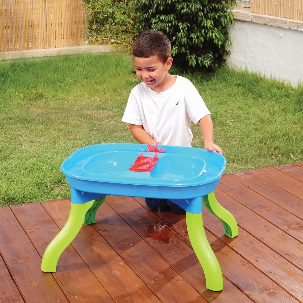 vidaXL Table à sable et à eau 3 en 1 pour enfants 67,5x52x38 cm PP