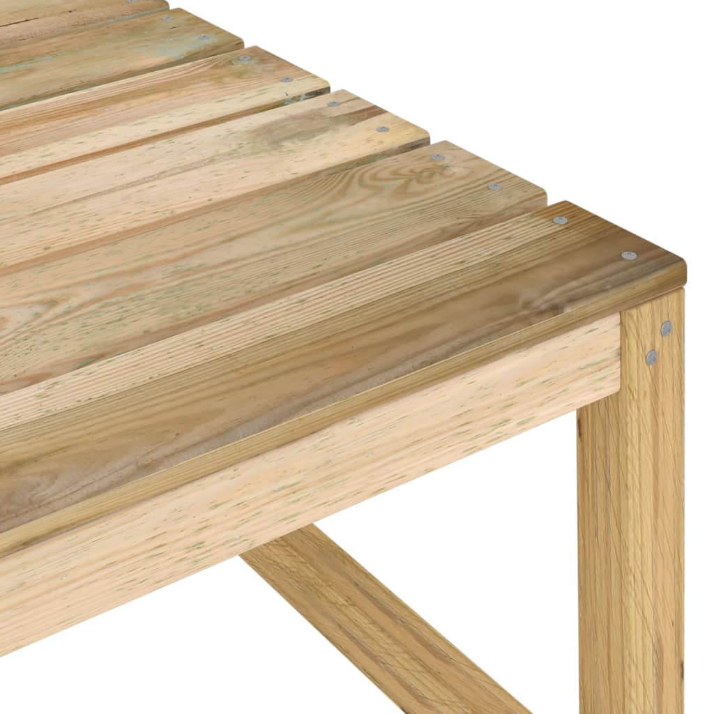 vidaXL Tables palette de jardin 2pcs 60x60x36,5cm Bois de pin imprégné