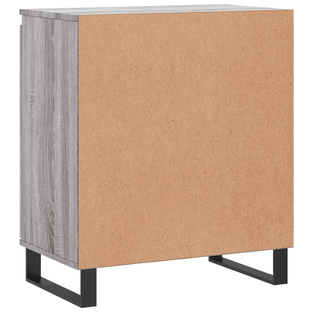 vidaXL Buffet Sonoma gris 60x35x70 cm Bois d'ingénierie