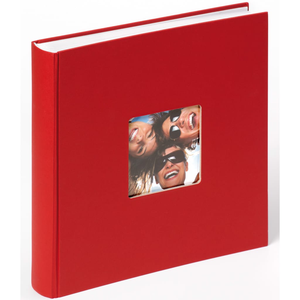 Walther Design Album photo Fun 30x30 cm Rouge 100 pages
