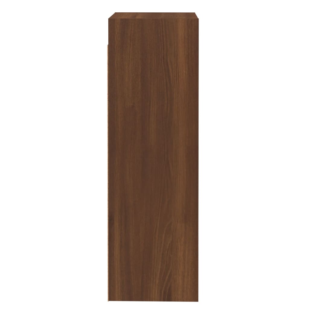 vidaXL Meubles TV Chêne marron 30,5x30x90 cm Bois d'ingénierie