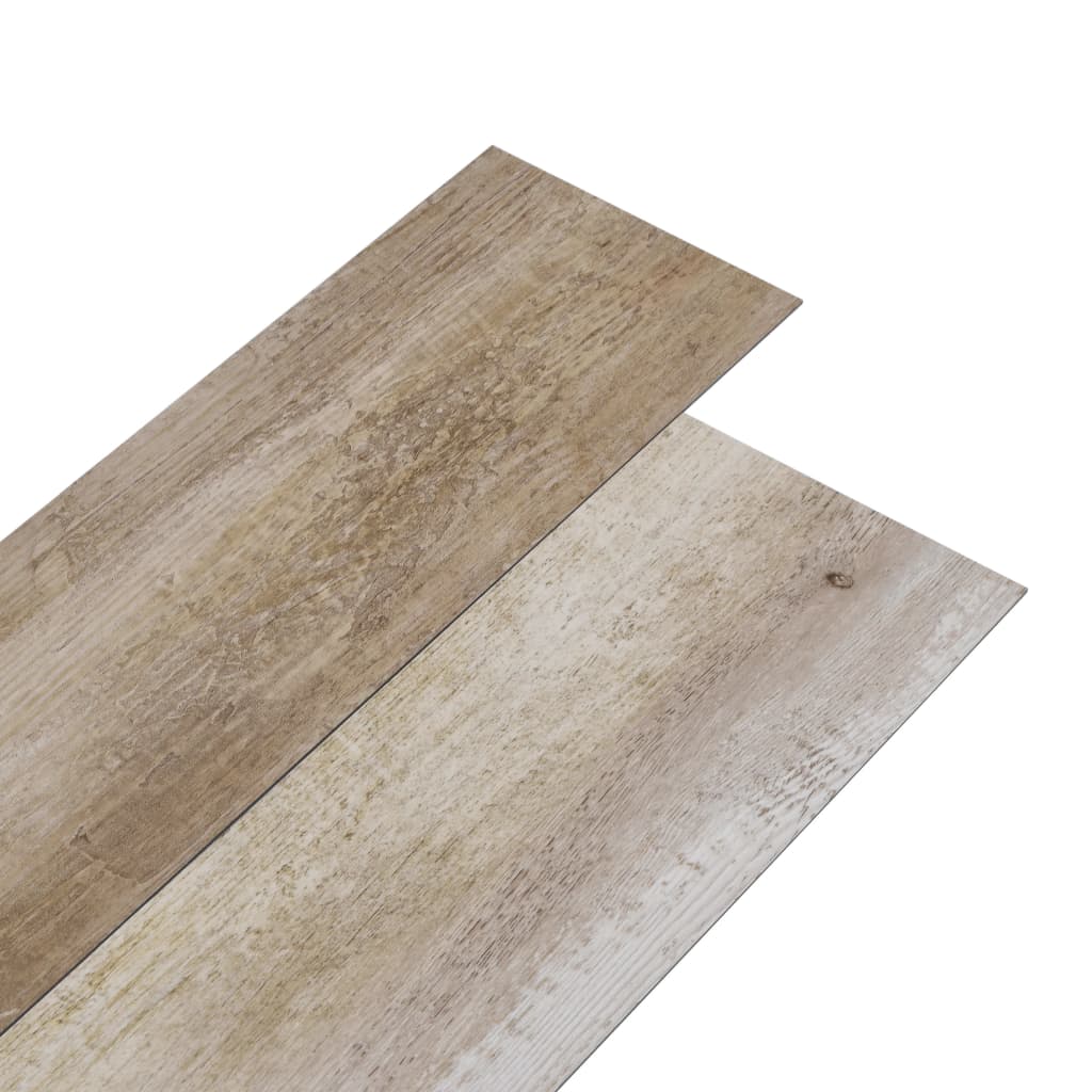 vidaXL Dalles de plancher PVC autoadhésif 5,21 m² 2mm délavage de bois