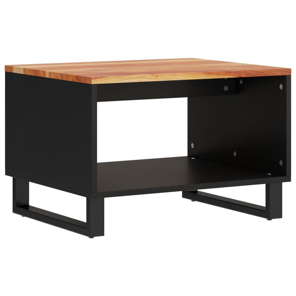 vidaXL Table basse 60x50x40 cm bois d'acacia massif
