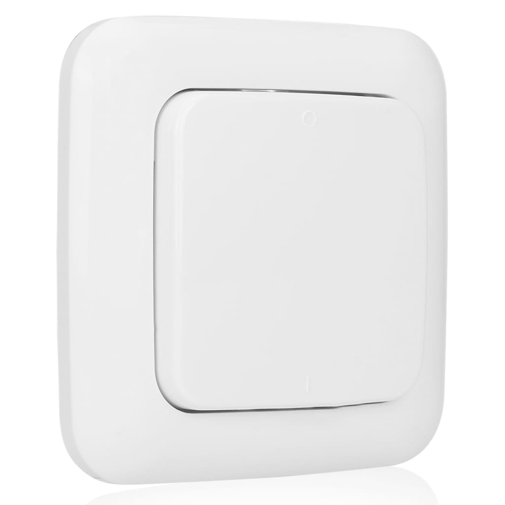 Smartwares Set d'interrupteurs de chambre à coucher 8x8x1,7 cm Blanc
