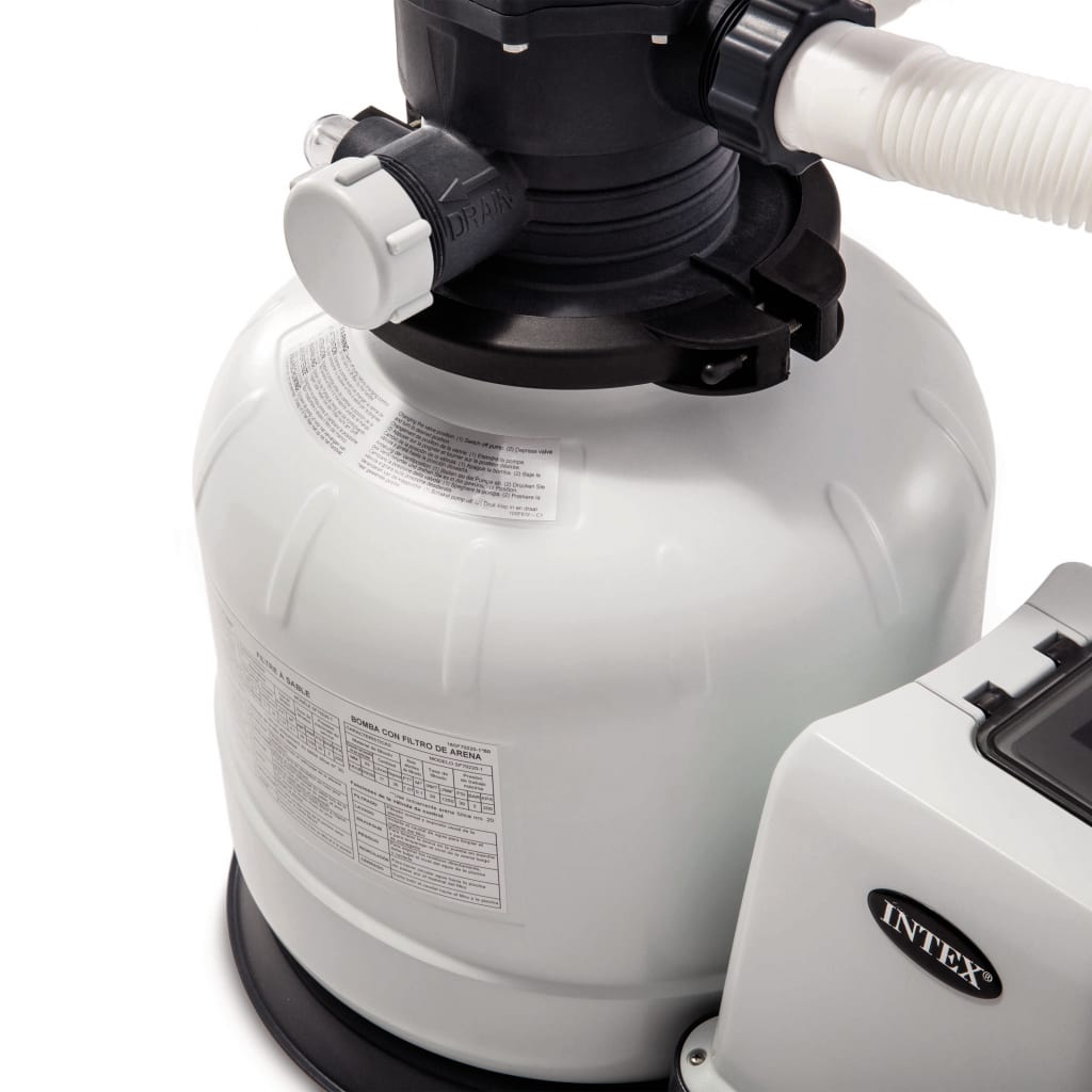 Intex Pompe de filtration à sable Krystal Clear 26648GS 10,5 m³/h