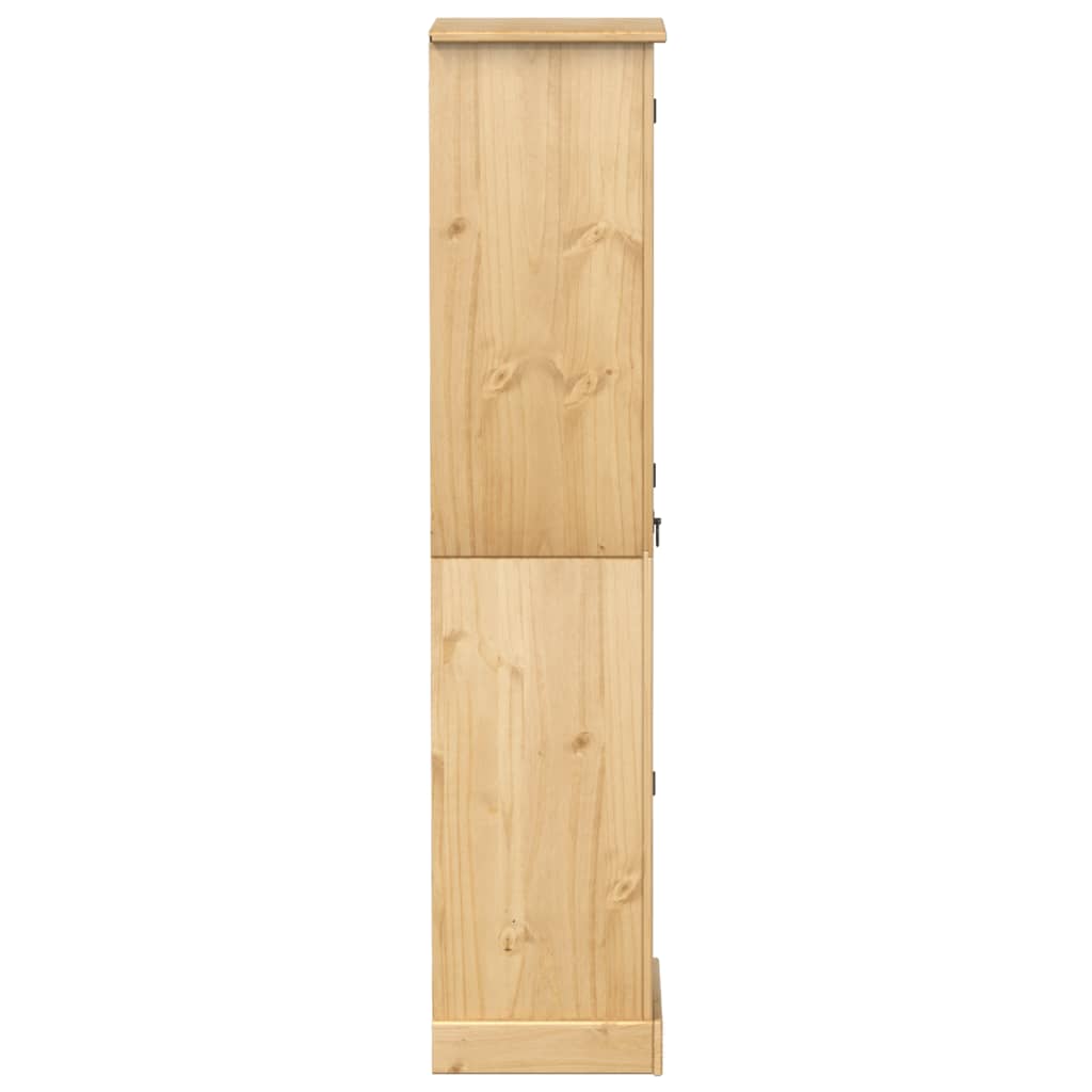 vidaXL Garde-robe Corona 55x38x170 cm bois de pin massif