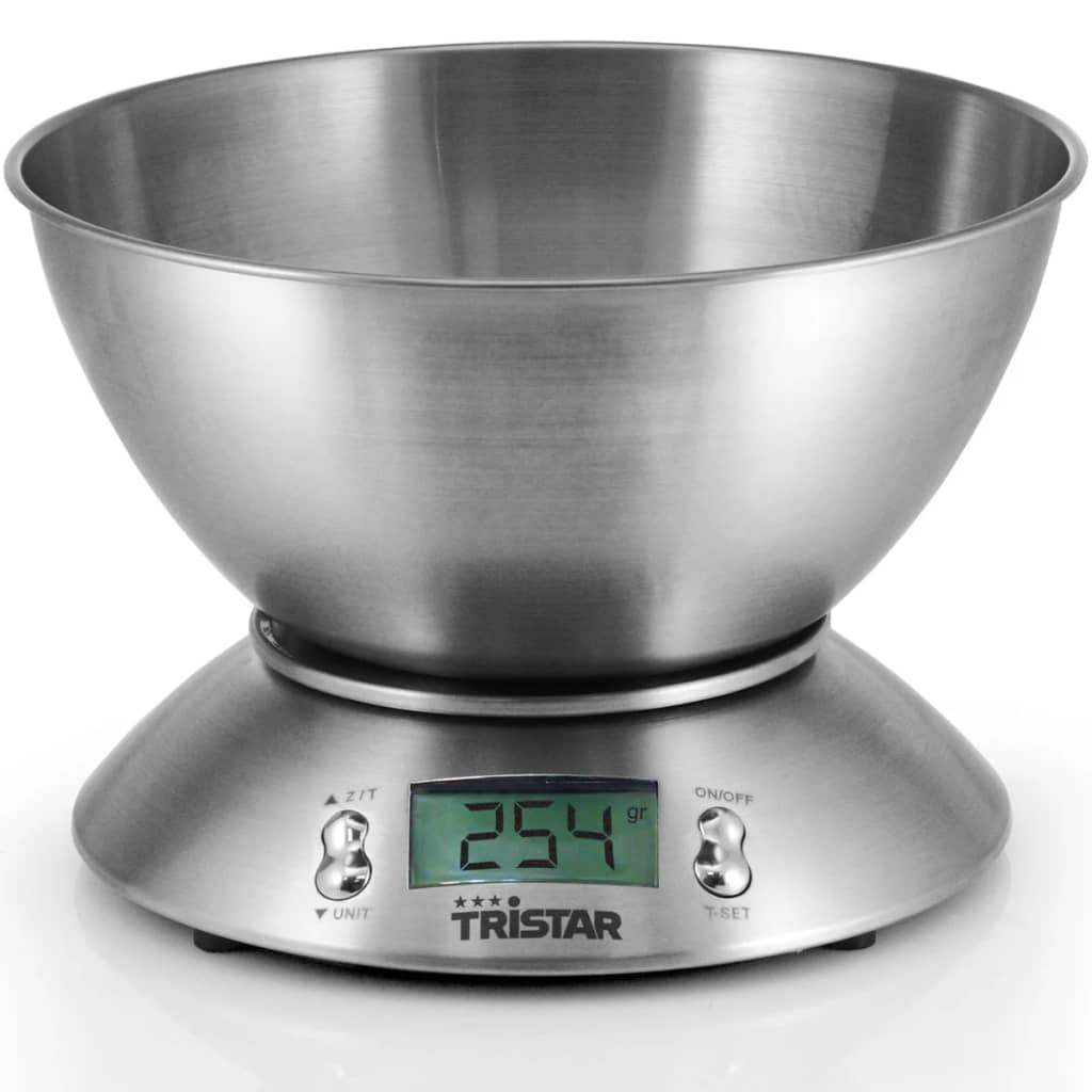 Tristar Balance de cuisine 5 kg avec bol de pesée