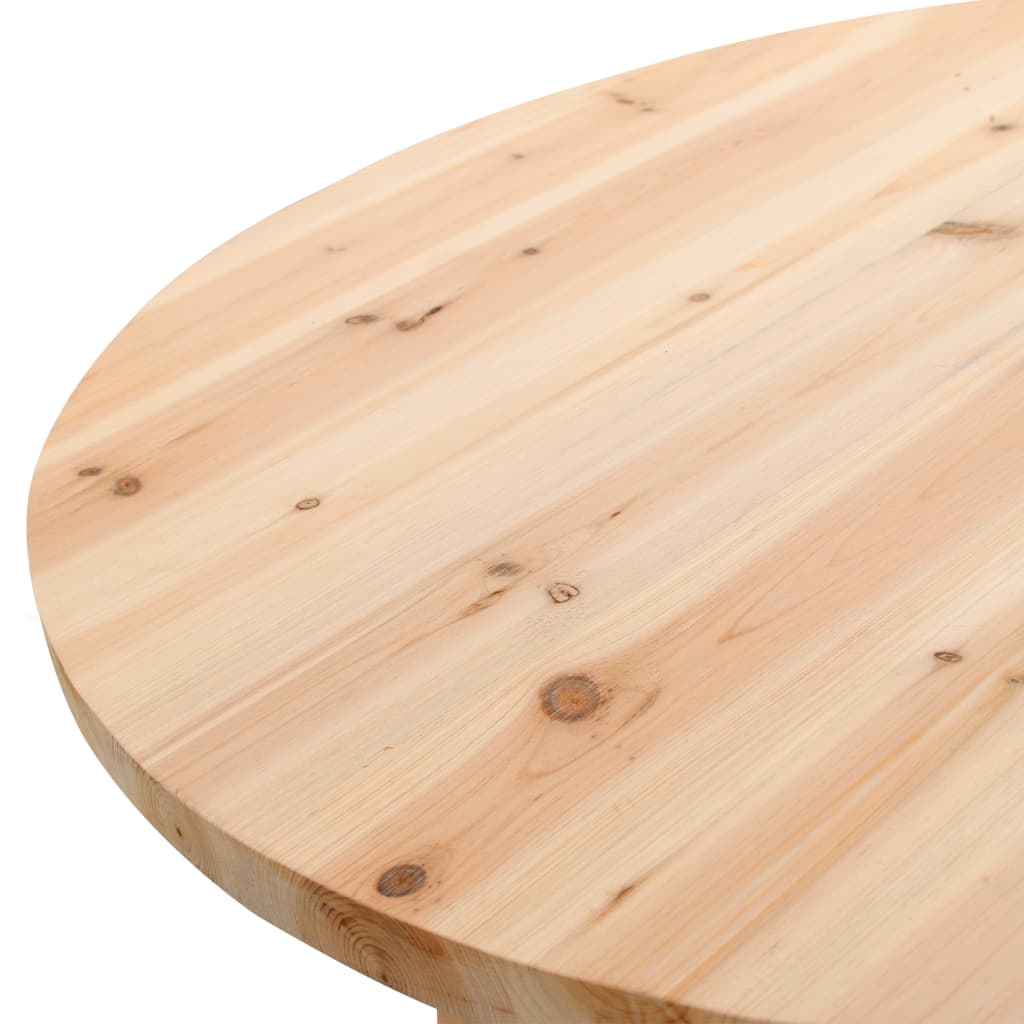 vidaXL Table de bar pliable 78 cm Bois de sapin