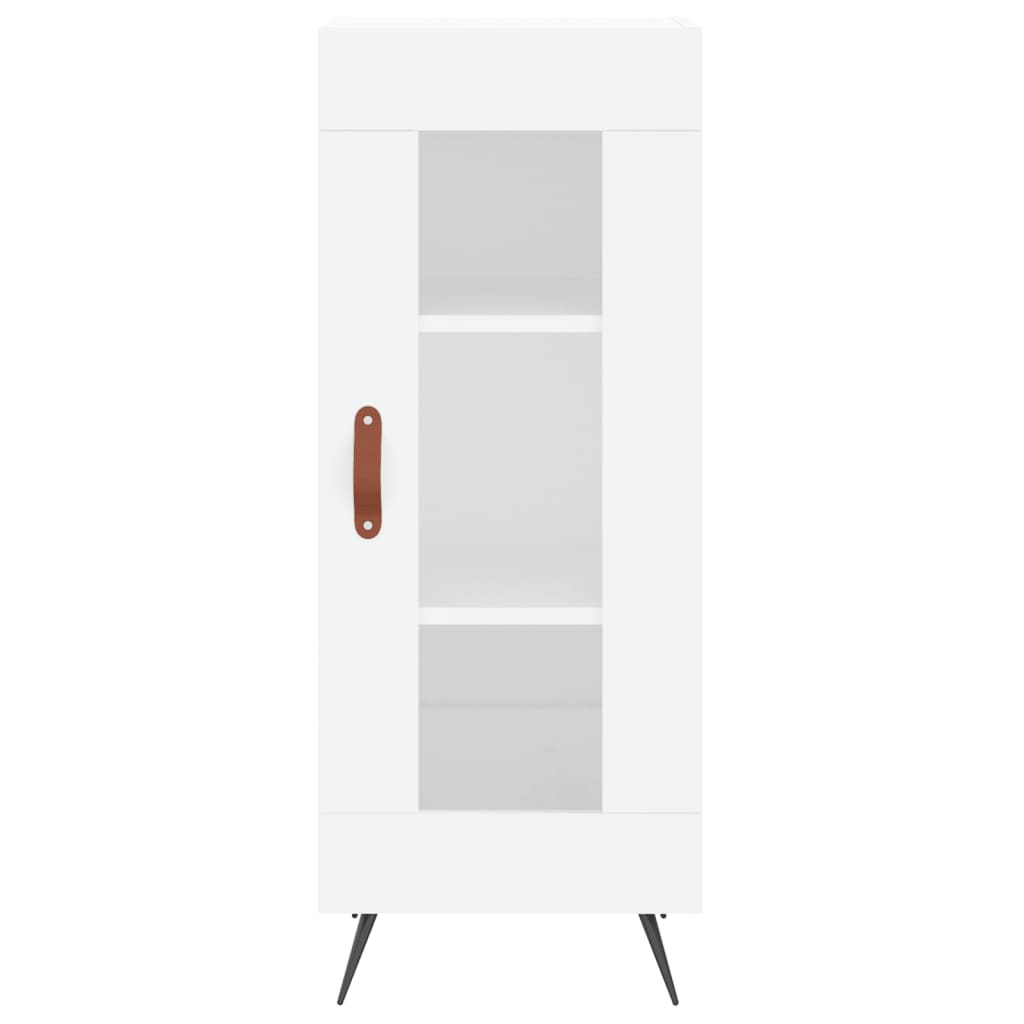 vidaXL Buffet blanc 34,5x34x90 cm bois d'ingénierie