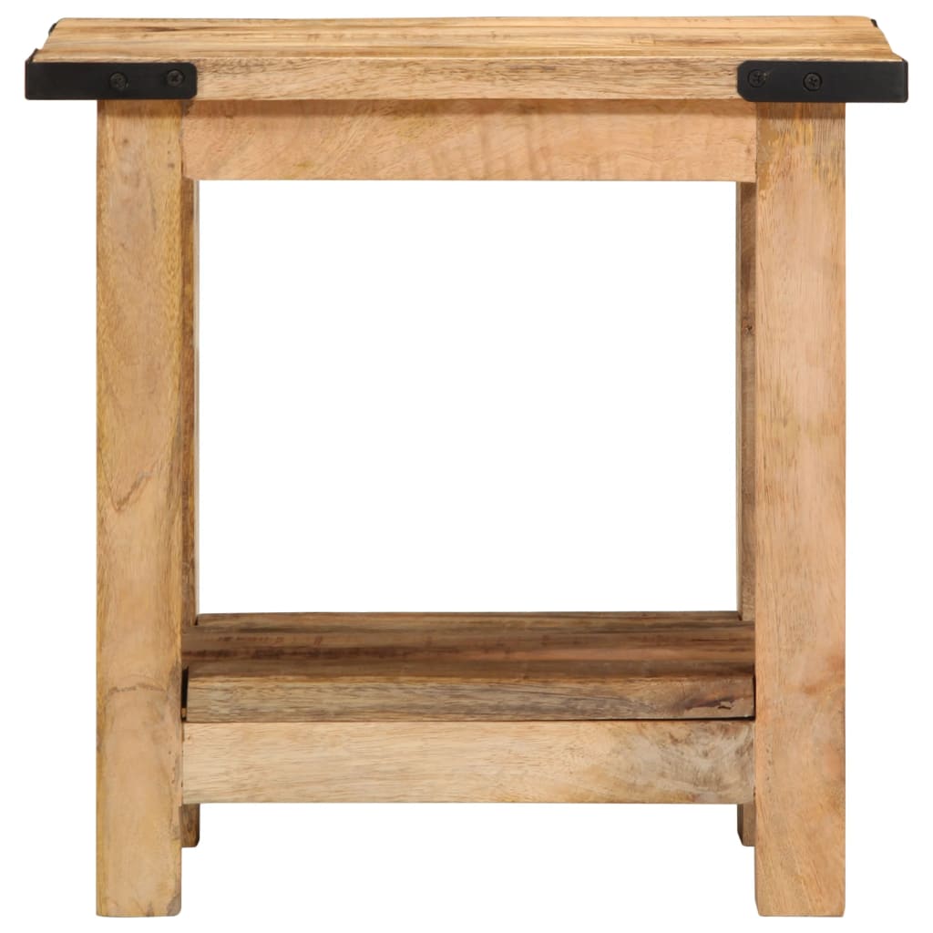 vidaXL Table d'appoint 40x30x40 cm bois massif de manguier brut