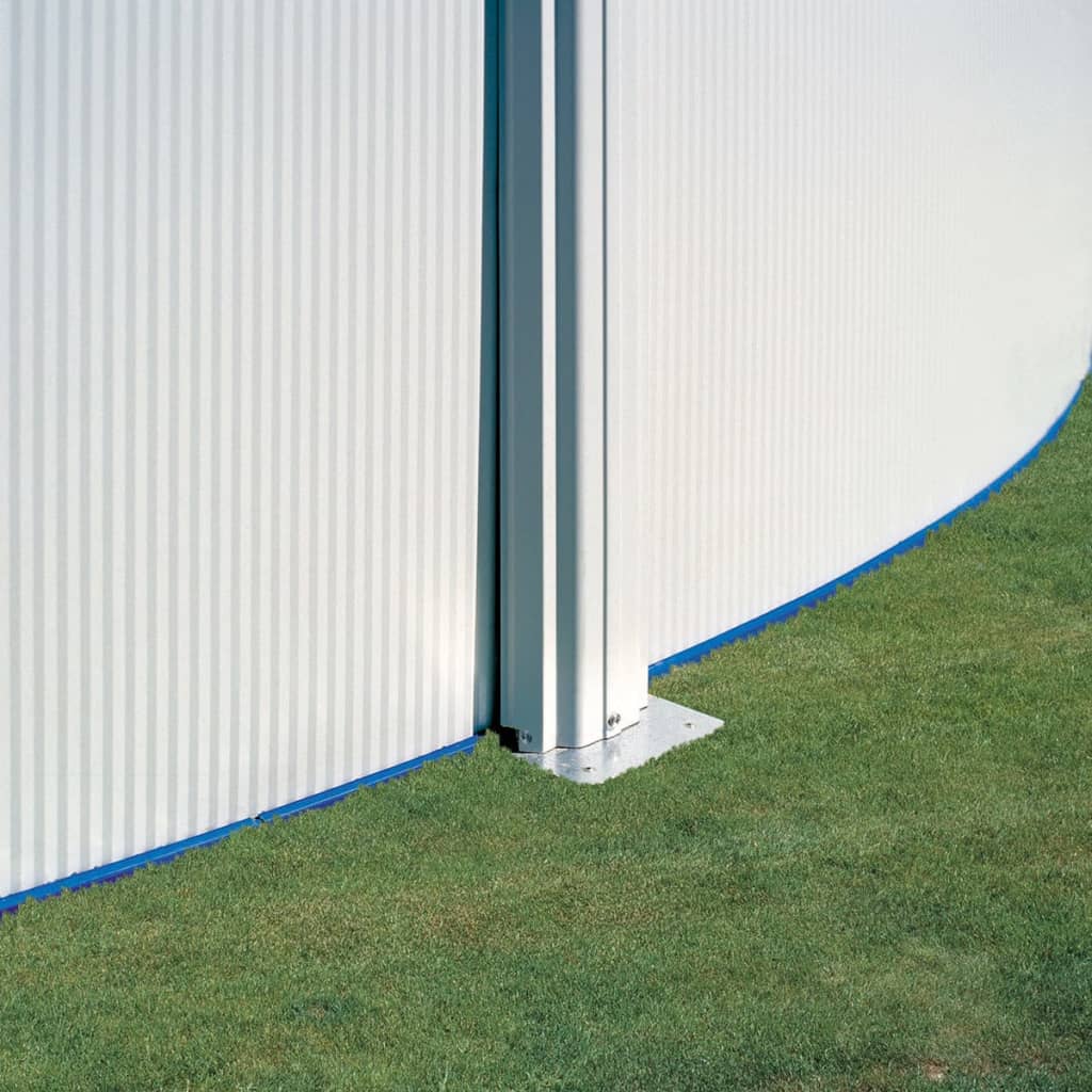 Gre Piscine "Azores" Ovale Blanc 500 x 300 cm KITPROV5