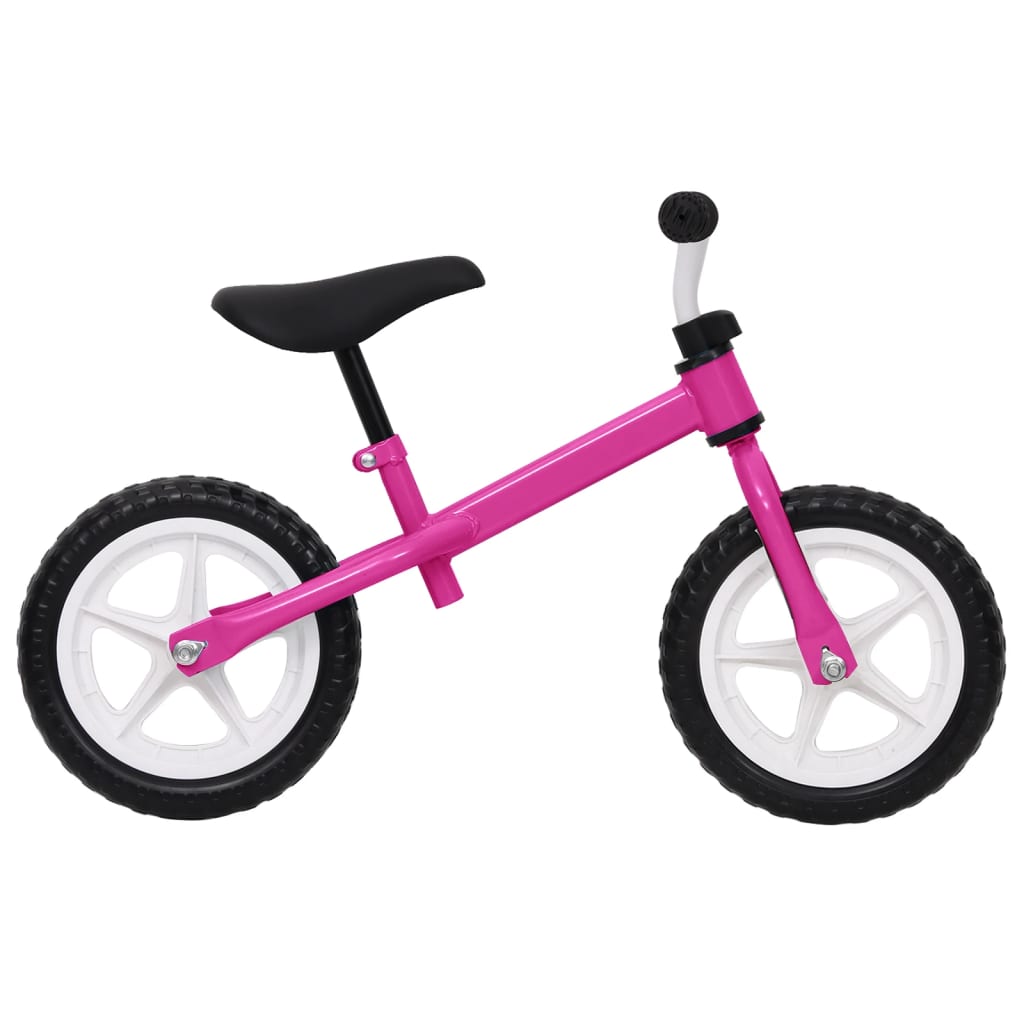 vidaXL Vélo d'équilibre roues de 11 pouces rose