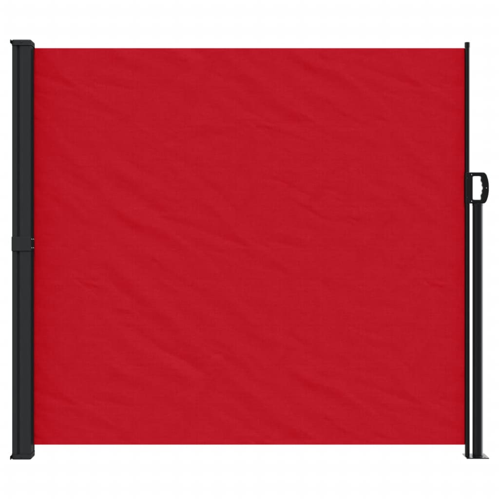 vidaXL Auvent latéral rétractable rouge 180x300 cm