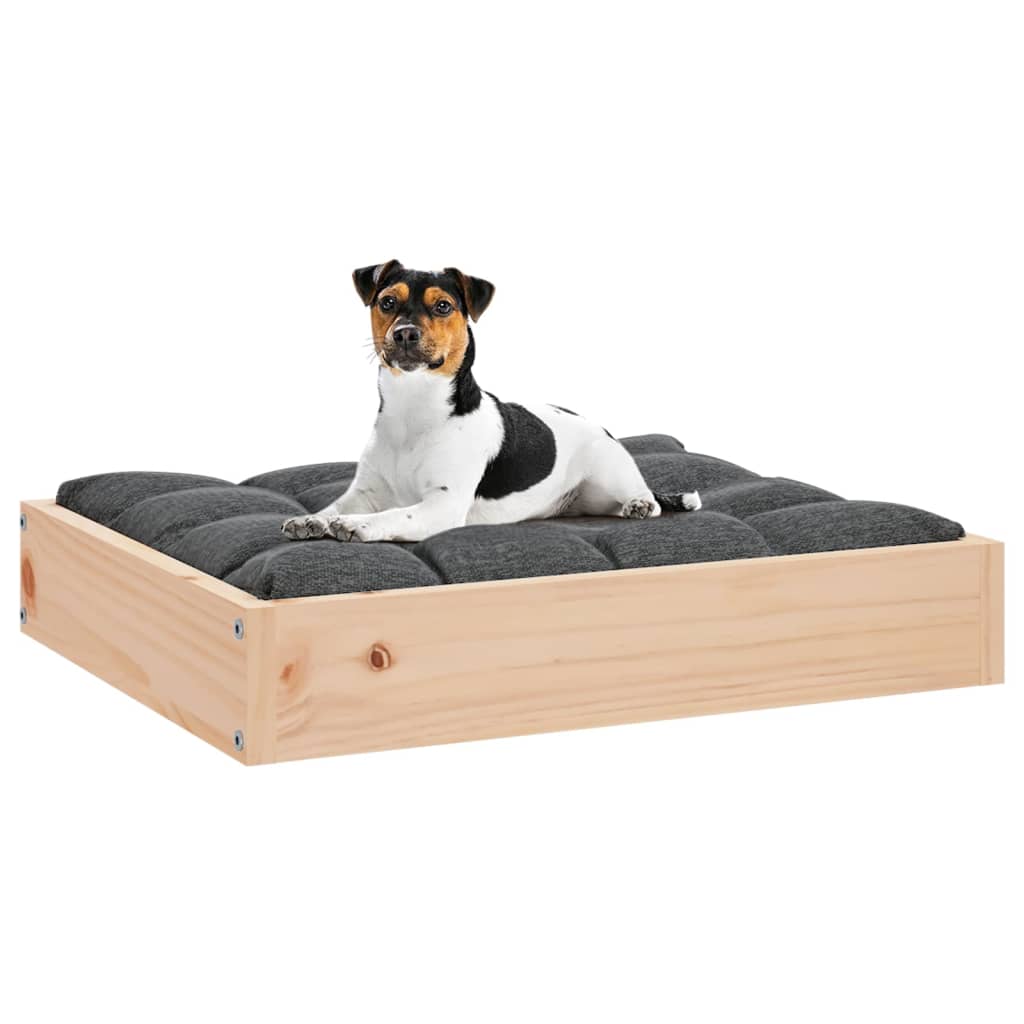 vidaXL Lit pour chien 51,5x44x9 cm Bois de pin solide