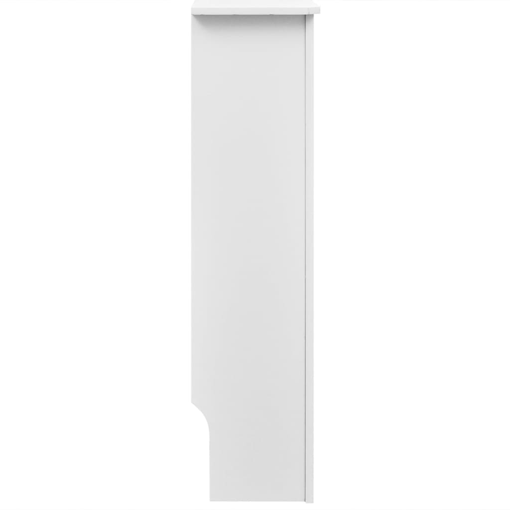 vidaXL Cache-radiateur Blanc MDF 172 cm