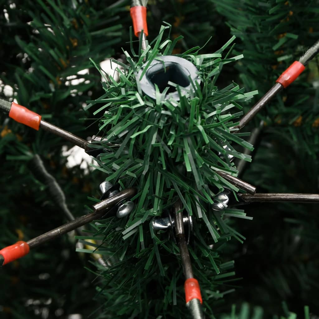 vidaXL Sapin de Noël artificiel à charnières avec support 150 cm