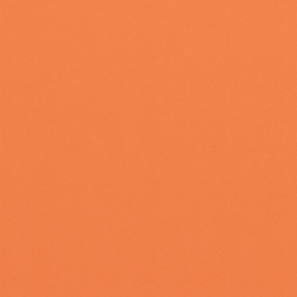 vidaXL Écran de balcon Orange 75x600 cm Tissu Oxford