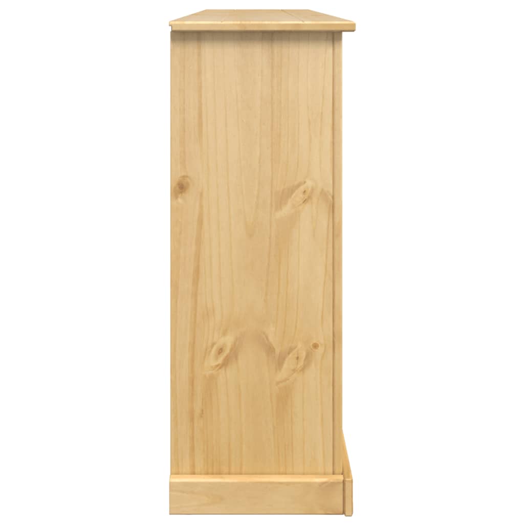 vidaXL Armoire à chaussures Corona 99x32x85 cm bois de pin massif