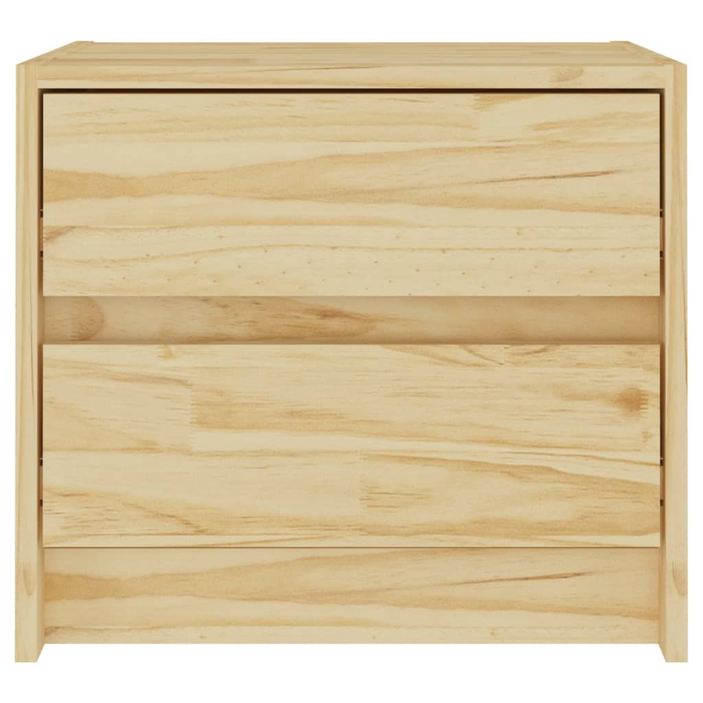 vidaXL Table de chevet 40x30,5x35,5 cm bois de pin solide