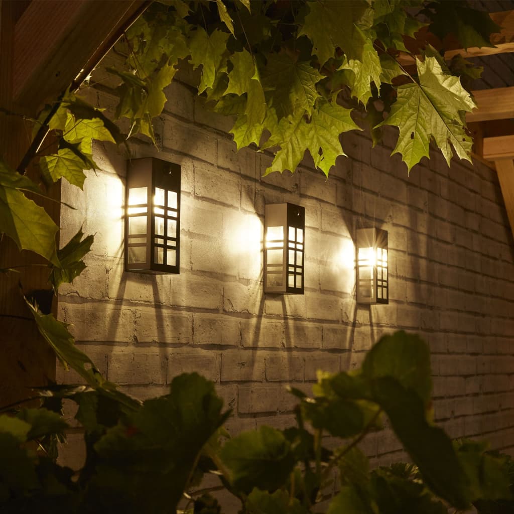 Luxform Lampe de jardin LED solaire intelligente hybride Oregon PIR