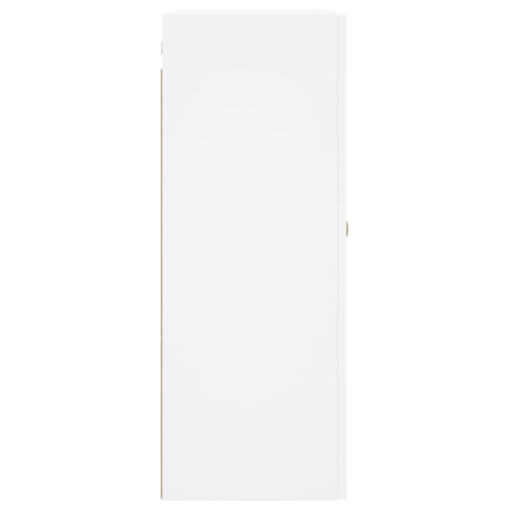 vidaXL Armoire murale blanc 69,5x34x90 cm