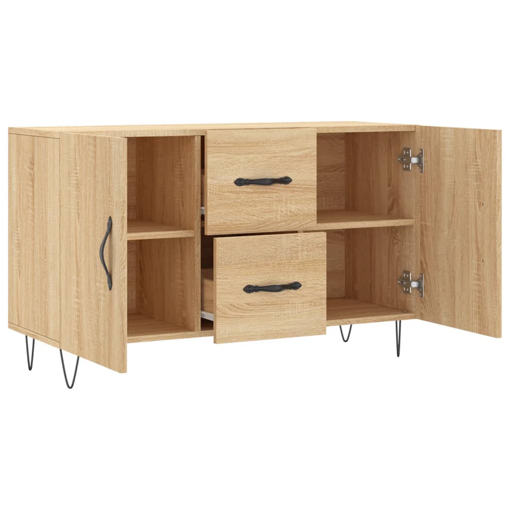 vidaXL Buffet chêne sonoma 100x36x60 cm bois d'ingénierie