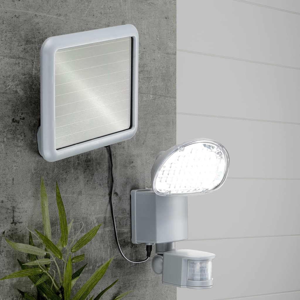 HI Lampe de jardin à capteur de mouvement solaire à LED Plastique