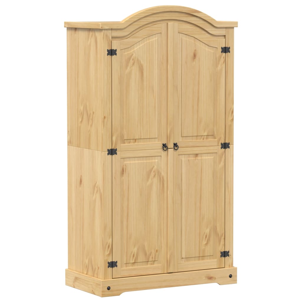 vidaXL Garde-robe Corona 102x52x186 cm bois de pin massif