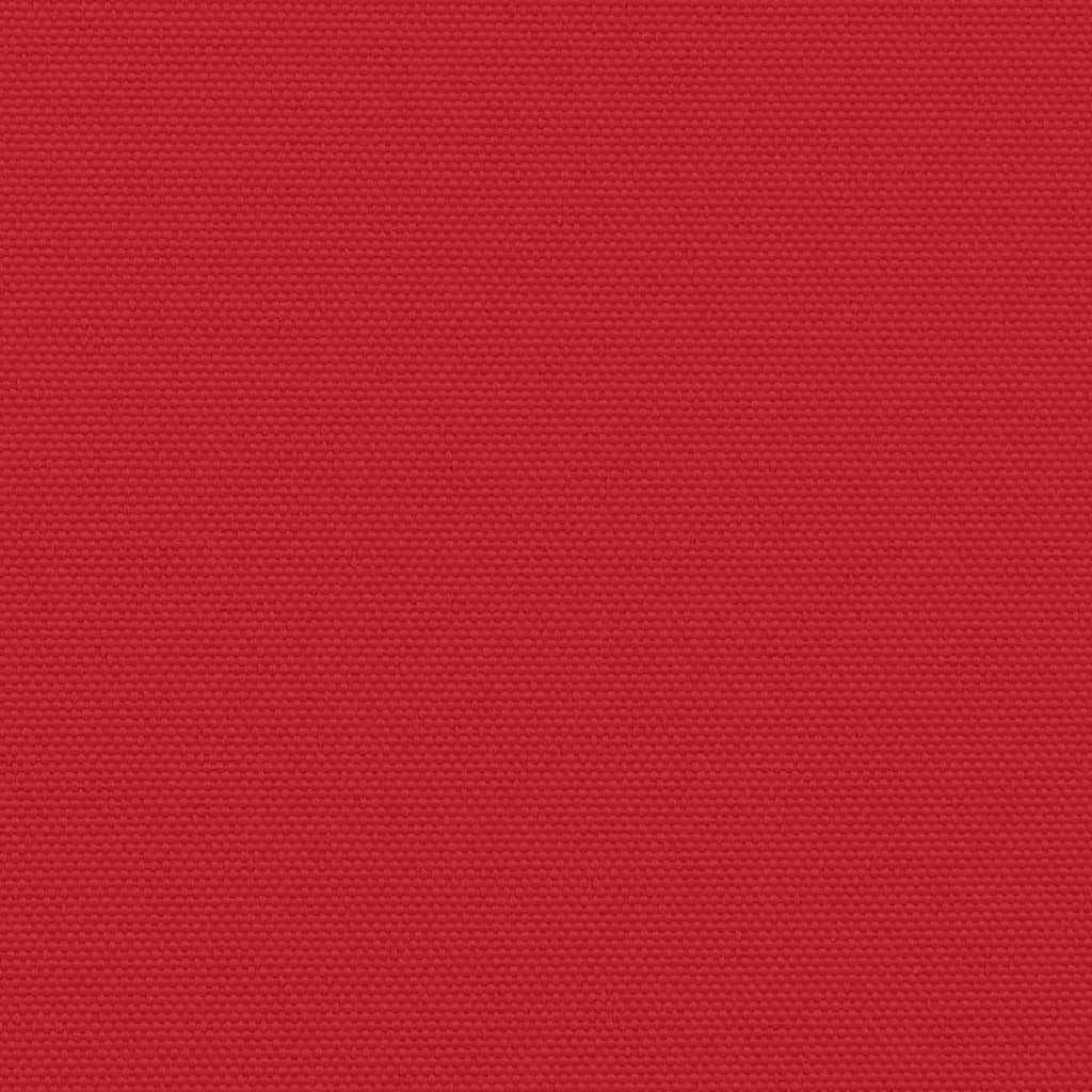 vidaXL Auvent latéral rétractable rouge 140x500 cm