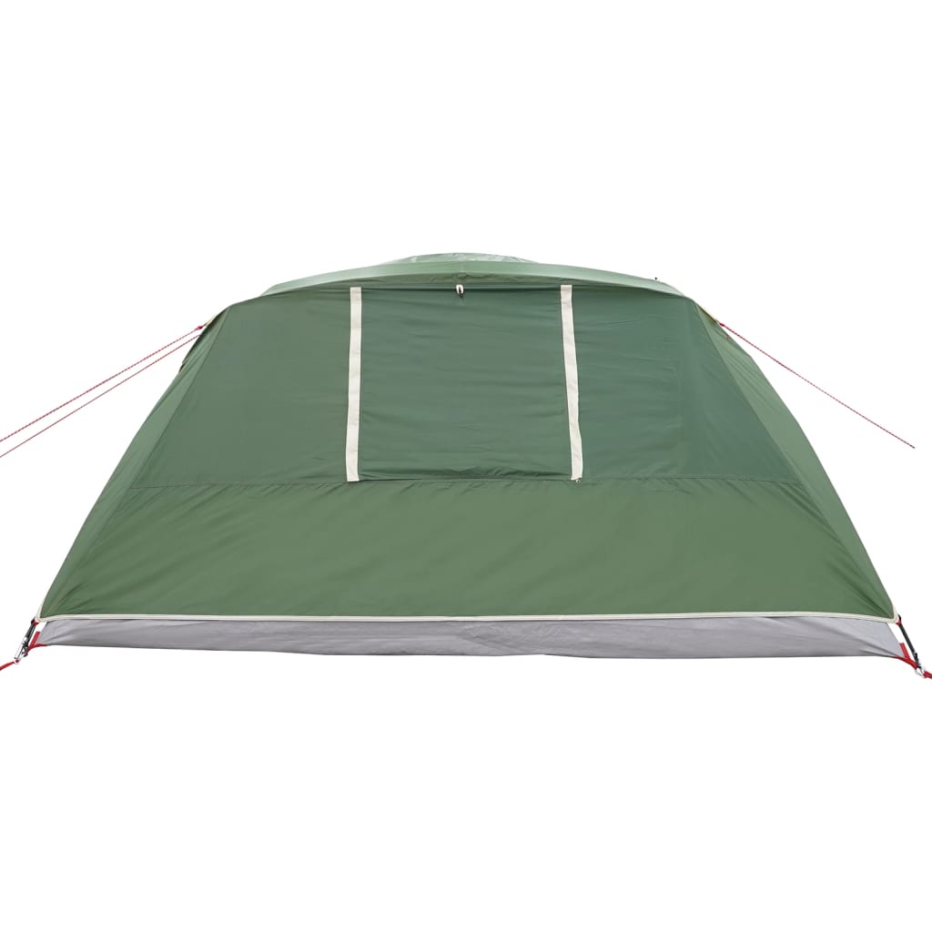 vidaXL Tente de camping de cabine 4 personnes vert imperméable