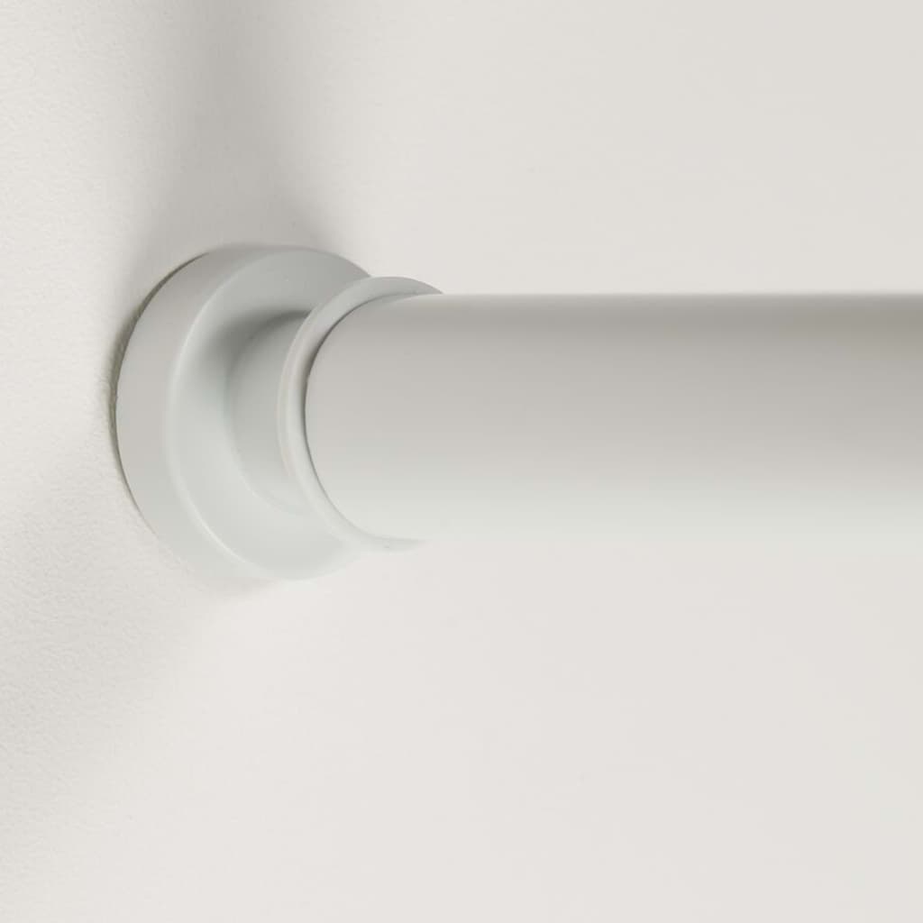 Sealskin Tringle de rideau de douche télescopique 80-130 cm blanc
