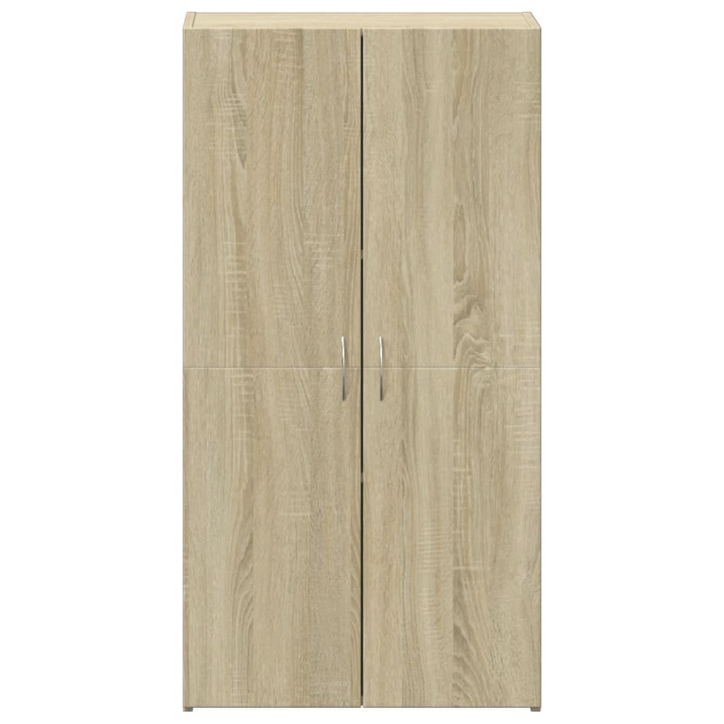 vidaXL Armoire de classement chêne sonoma 60x32x115 cm bois ingénierie