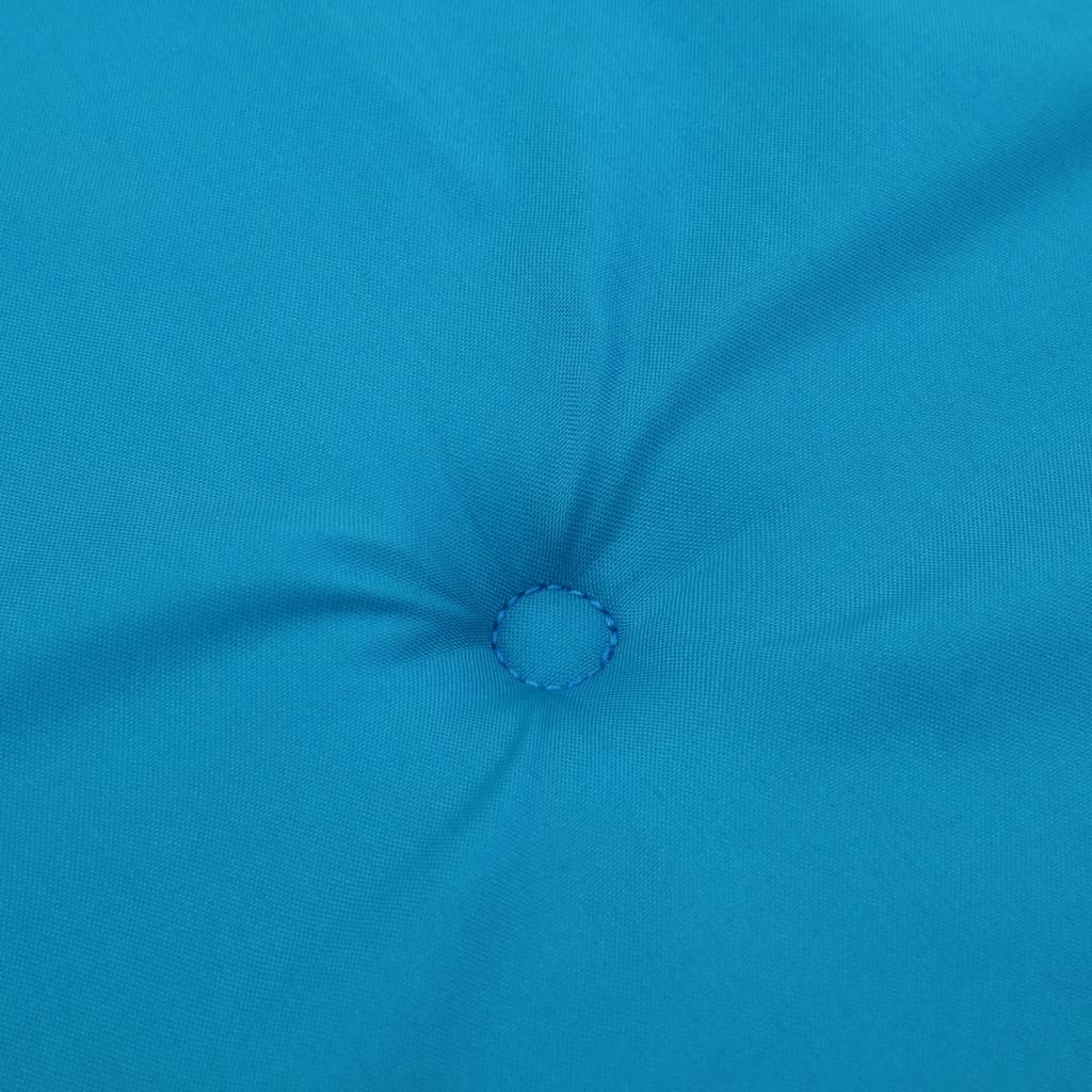 vidaXL Coussin de banc de jardin bleu 180x50x3 cm tissu oxford