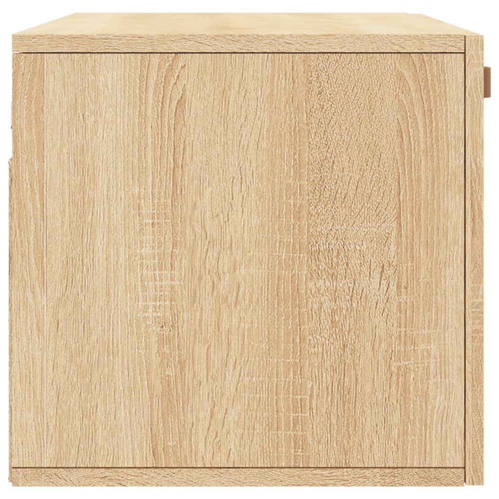 vidaXL Armoire murale chêne sonoma 80x36,5x35 cm bois d'ingénierie