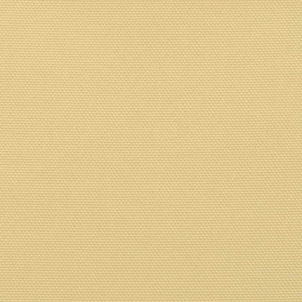 vidaXL Voile d'ombrage sable 7x6 m 100 % polyester oxford