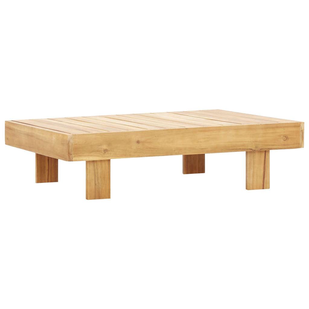 vidaXL Table basse 100x60x25 cm Bois d'acacia solide