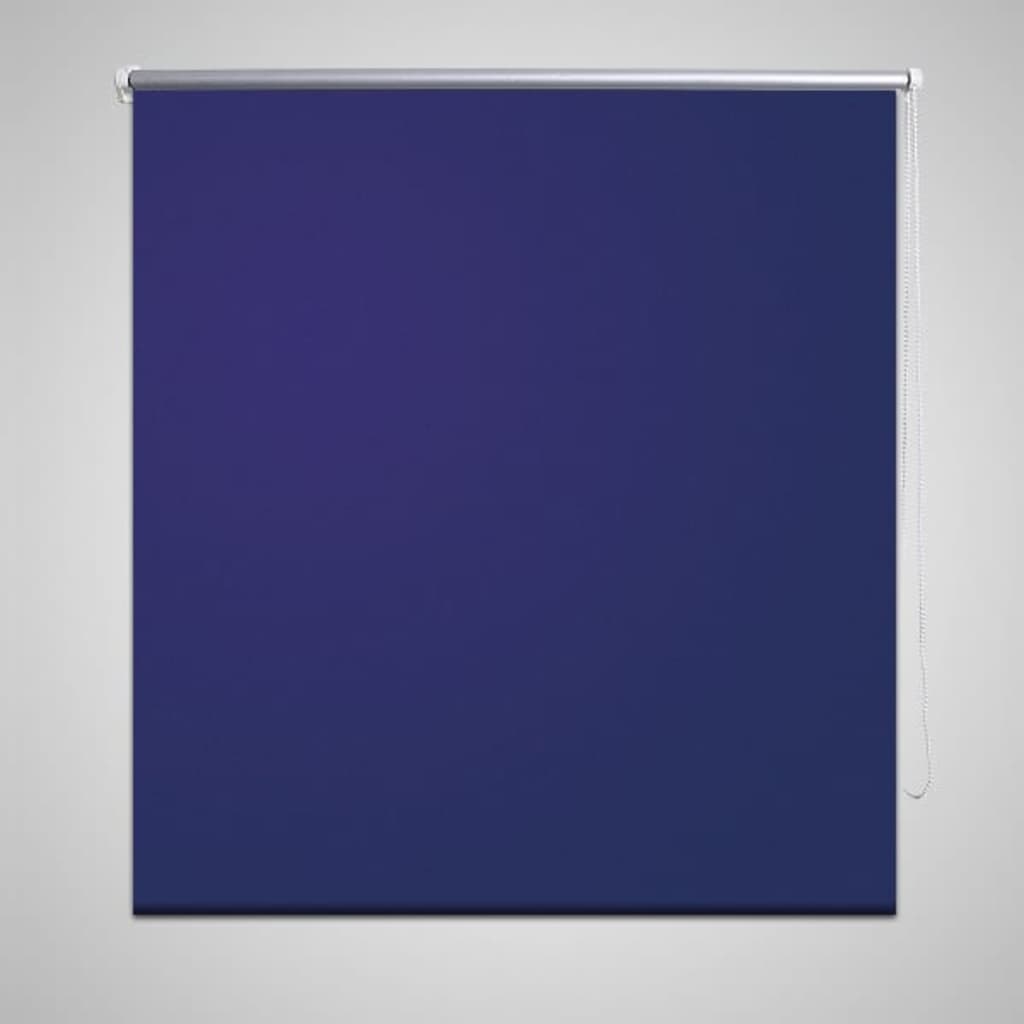 Store enrouleur occultant 80 x 175 cm bleu