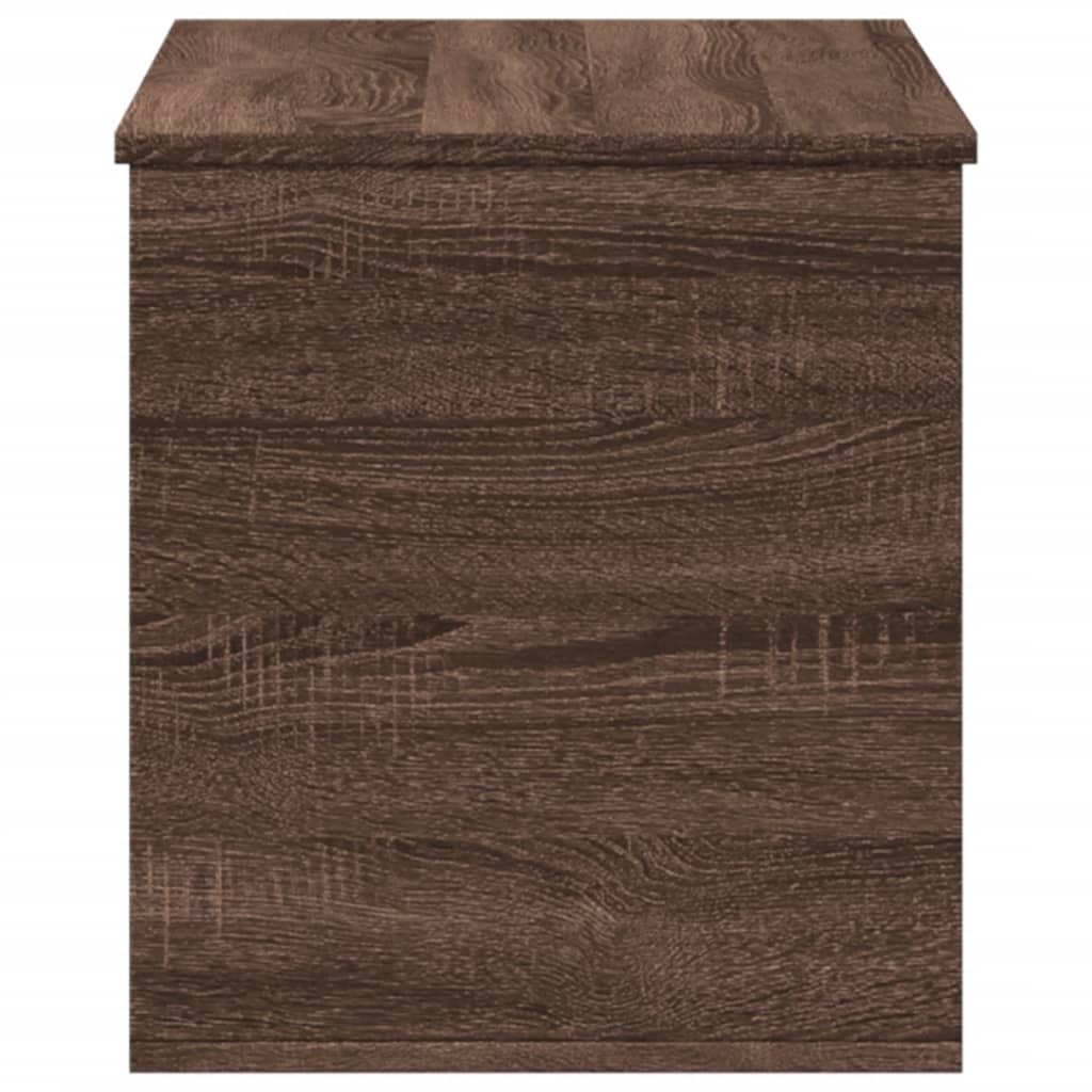 vidaXL Boîte de rangement chêne marron 100x42x46 cm bois d'ingénierie