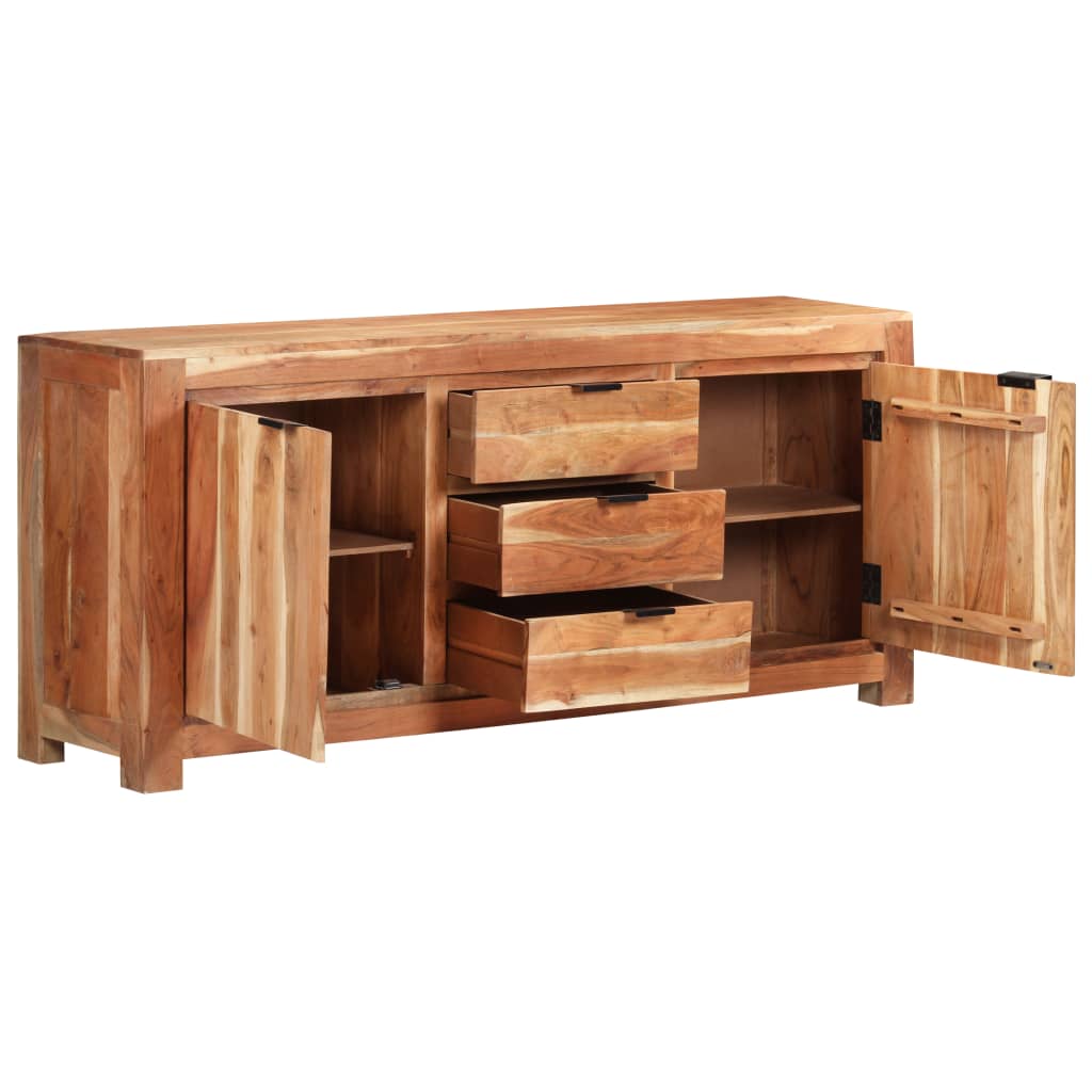 vidaXL Buffet 175x40x75 cm Bois d'acacia massif