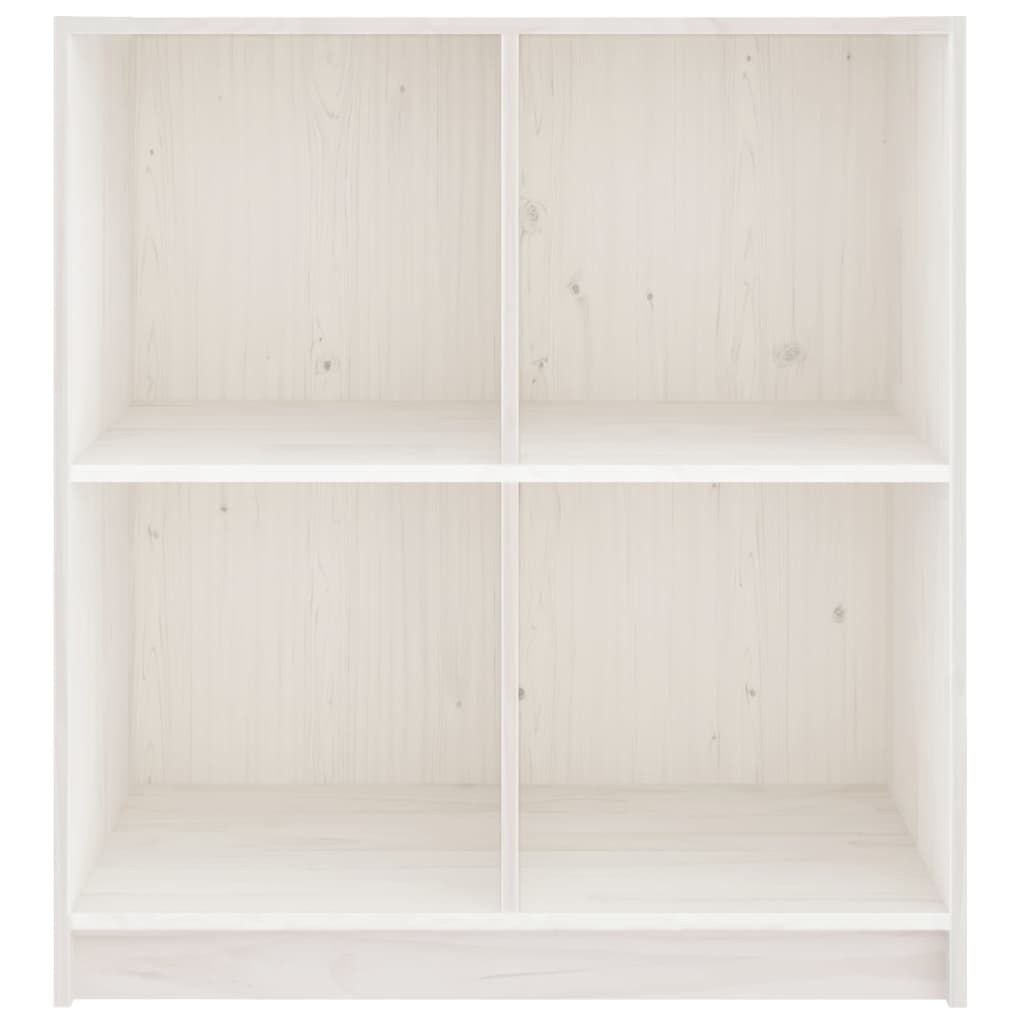 vidaXL Buffet blanc 70x33x76 cm bois massif de pin