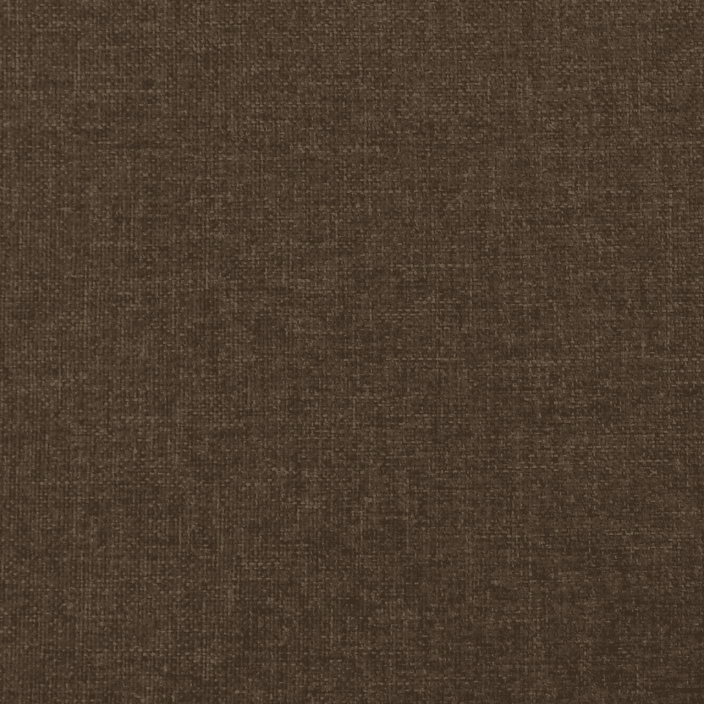 vidaXL Tête de lit à LED Marron foncé 183x16x78/88 cm Tissu