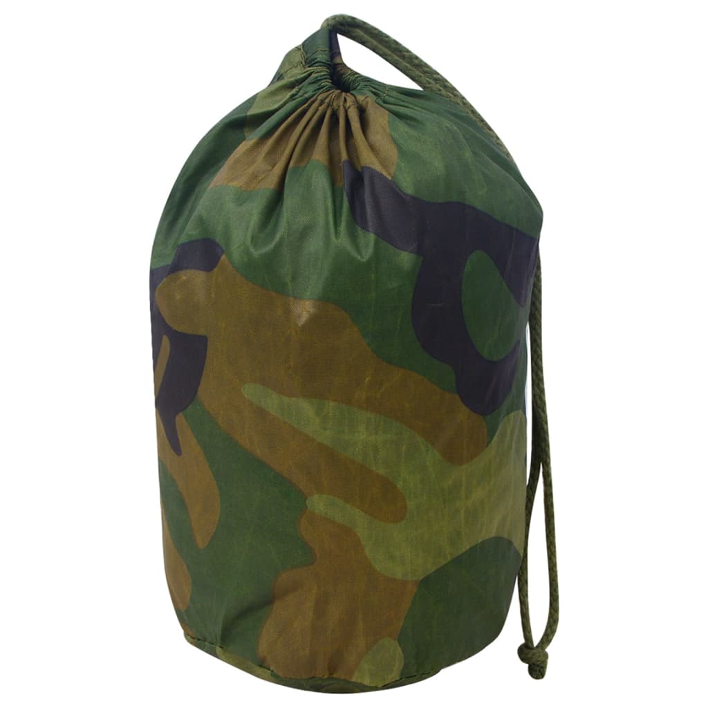 vidaXL Filet de camouflage avec sac de rangement 4x7 m Vert