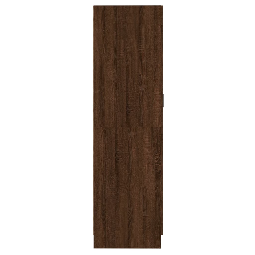 vidaXL Garde-robe Chêne marron 82,5x51,5x180 cm Bois d'ingénierie