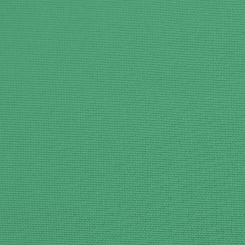 vidaXL Coussin de palette vert 58x58x10 cm tissu