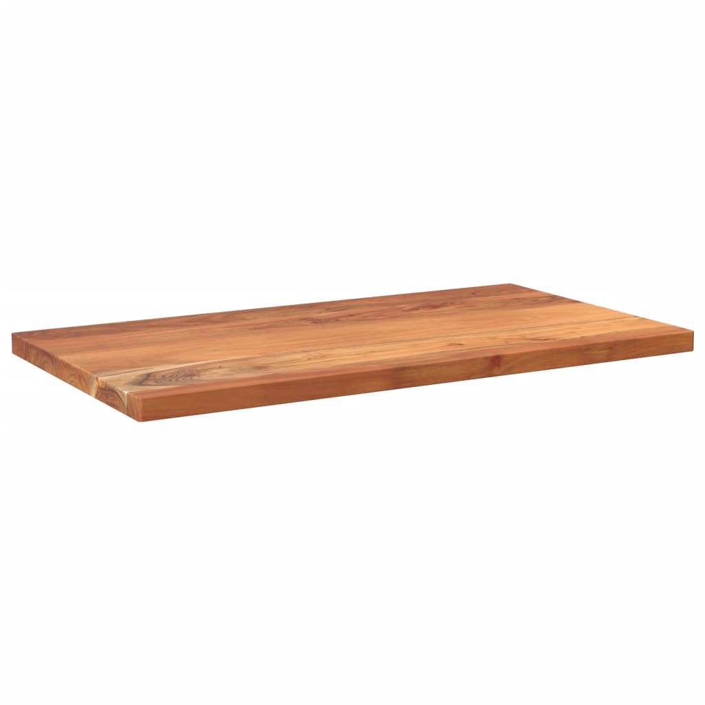vidaXL Dessus de table 100x60x3,8cm rectangulaire bois massif d'acacia