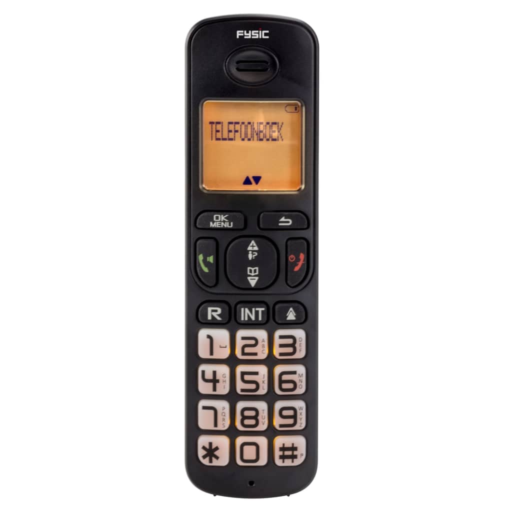 Fysic Téléphone DECT FX-5520 double Noir