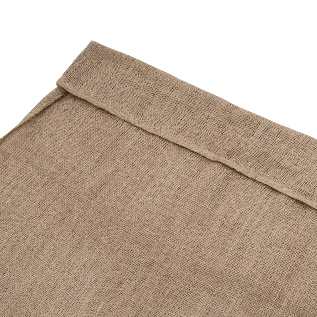 vidaXL Sacs en jute 10 pcs 100x110 cm 100 % jute 220 g/m²