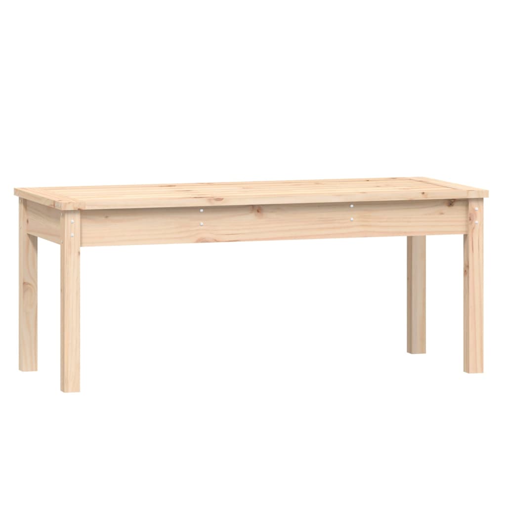 vidaXL Banc de jardin 109x44x45 cm bois massif de pin