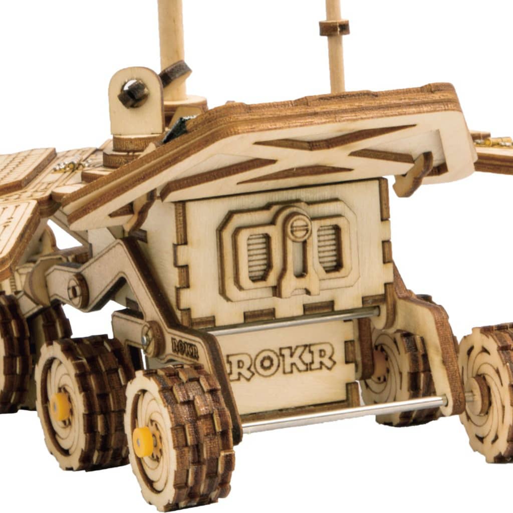 Robotime Jouet voiture à énergie solaire Vagabond Rover